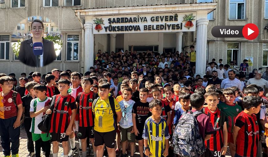 Yüksekova Belediyesi Yaz Spor Okulu Başladı: Bin Öğrenci Kayıt Yaptı