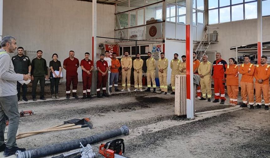 Şemdinli’de Orman Yangınlarına Karşı Seferberlik