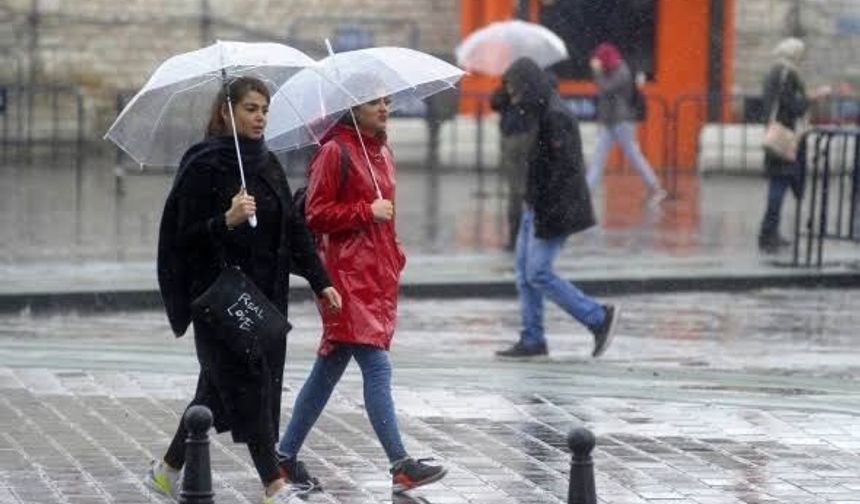 Meteorolojiden sağanak alarmı: 22 ile sarı, 13 ile turuncu uyarı