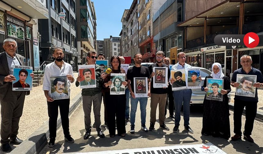 İHD Yüksekova'da Öztürk ve Şengül Ailelerinin Failleri Soruldu