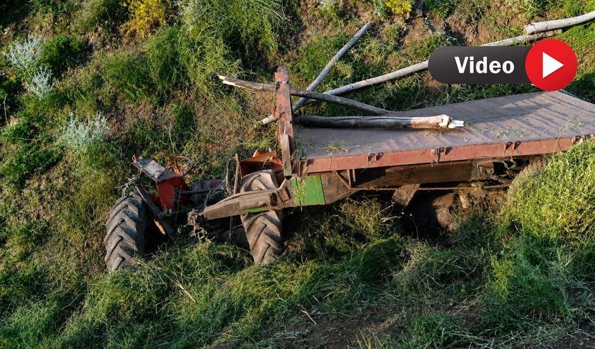 Yüksekova’da Traktör Devrildi: Sürücü Yaralandı