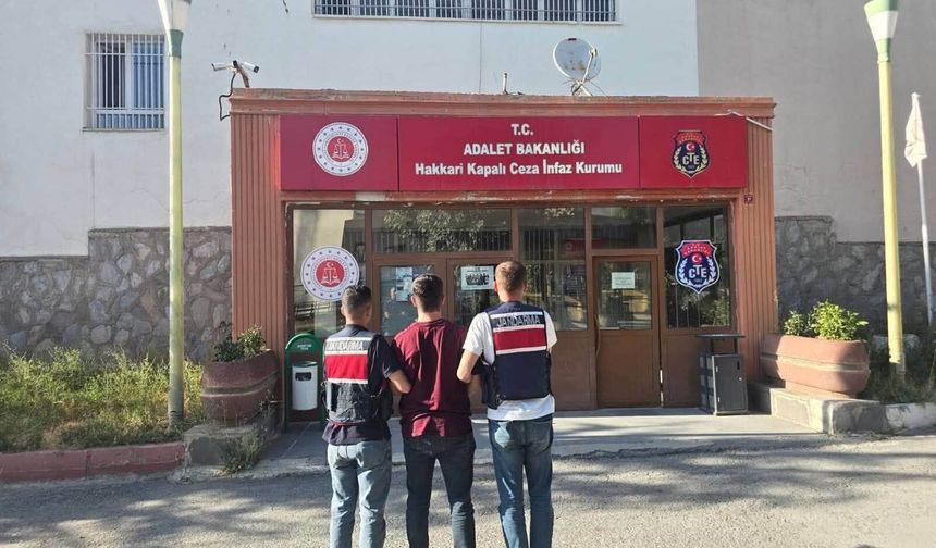 Hakkâri'de aranan 4 hükümlü jandarma operasyonuyla yakalandı