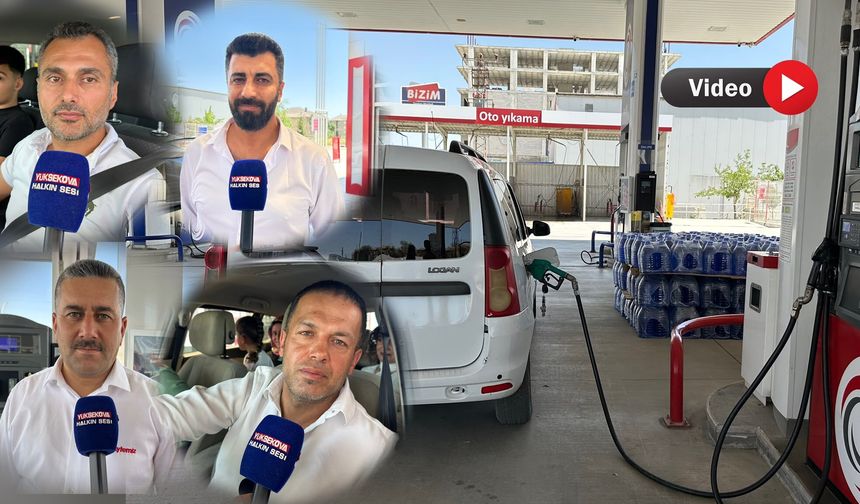 Yüksekova'da Akaryakıt Zamları Sürücüleri Zorluyor: "Depoyu Doldurmak Hayal Oldu"