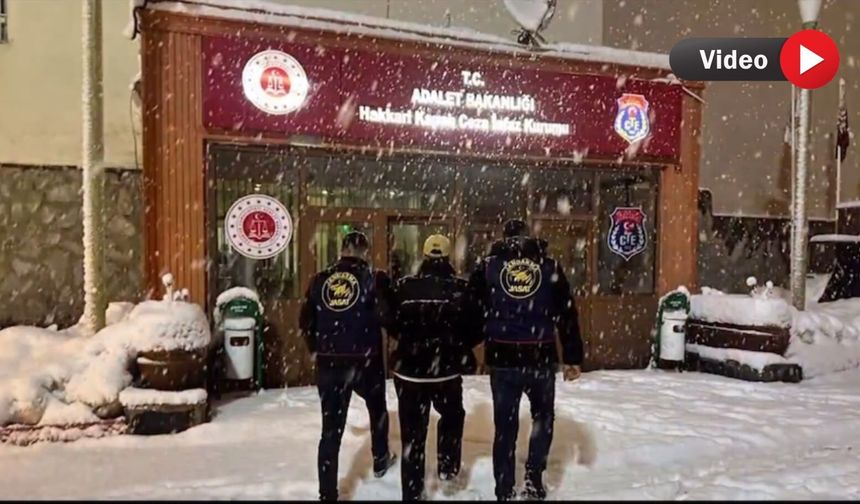Hakkari’de JASAT’tan 6 ayda 82 hükümlü yakalandı