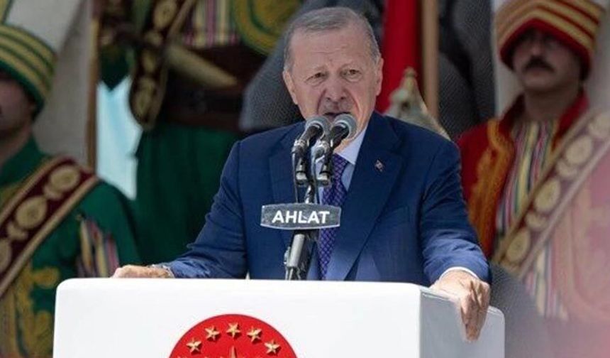 Cumhurbaşkanı Erdoğan'dan Ahlat'ta süreç mesajı: Yeni bir dönemin kapısı aralanacak