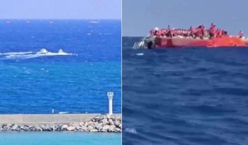 KKTC’de deniz faciası! 279 kişinin bulunduğu gemi battı