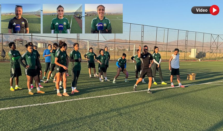 Yüksekova Spor Kadın Futbol Takımı yeni sezona iddialı hazırlanıyor
