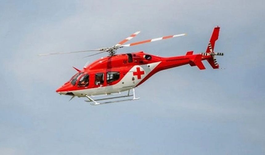 Hakkari'den Van'a helikopter ambulansla sevk edilen bebek hayatını kaybetti