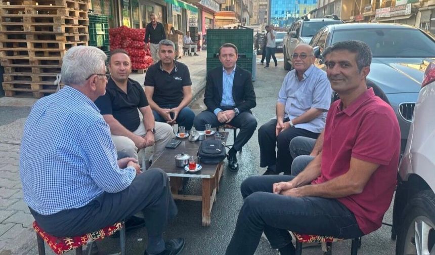 Kaymakam Hülür'ün esnaf ziyareti sürüyor