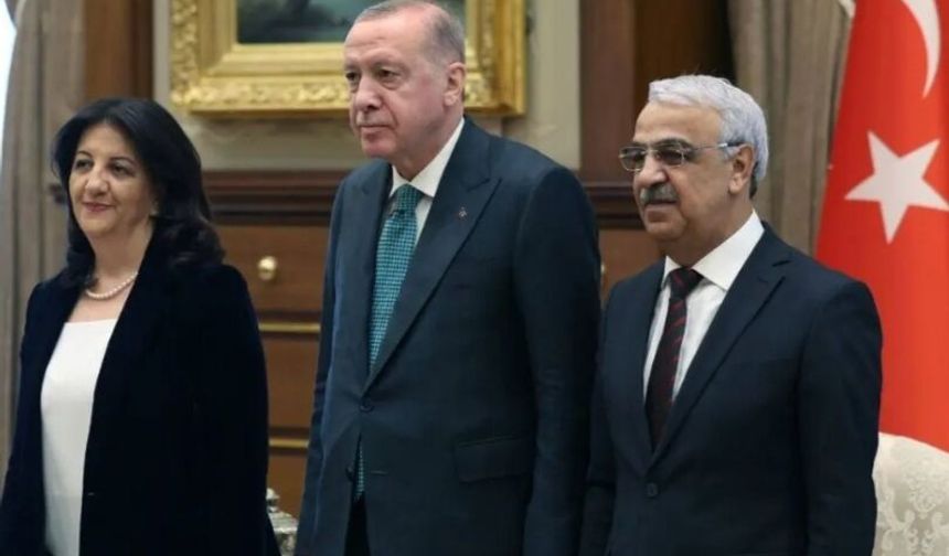 Erdoğan, DEM Parti heyetiyle görüştü: Görüşme 1 saat 40 dakika sürdü