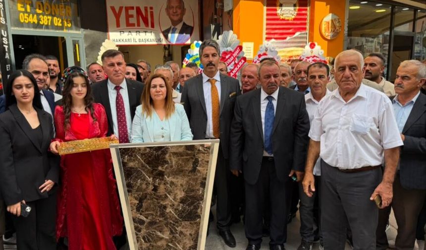 YENİ Parti’nin Hakkâri İl ve İlçe Başkanları Belli Oldu