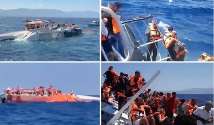 Girne açıklarında batan gemide 6 kişi hayatını kaybetti