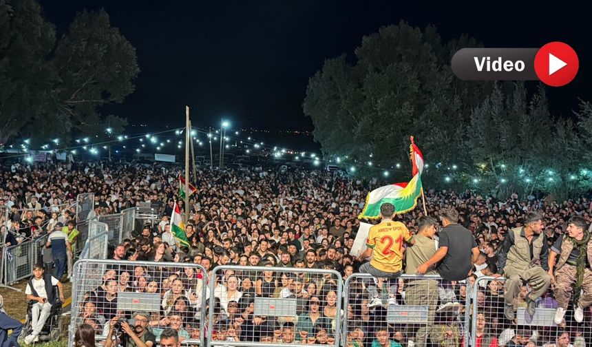 Yüksekova’da Gever Kültür ve Sanat Festivali'nde Koma Amed coşturdu