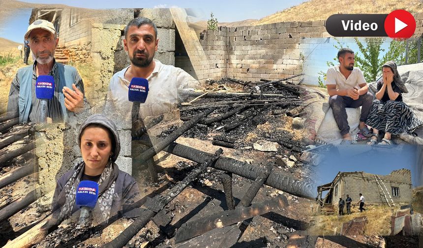 Yardımlarla Yaptıkları Ev Yangında Kül Oldu: Koç Ailesi Destek Bekliyor