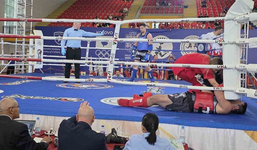 Vanlı sporcu Furkan Bilici altın madalya kazandı