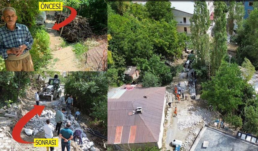 Hakkari’de haberimiz ses getirdi: 30 yıllık imar yolu açıldı