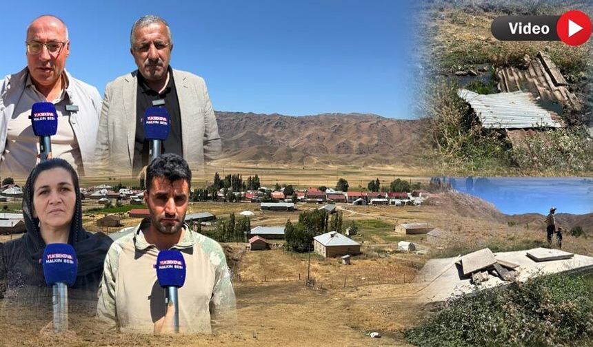 Yüksekova’da Aynı Köyde İki Farklı Hayat: 15 Hane Hizmetlerden Mağdur