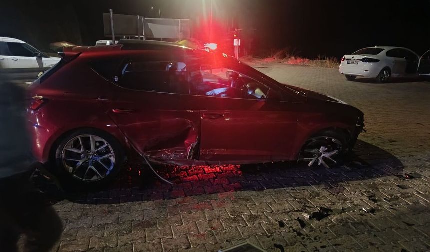 Hakkari’de trafik kazası: 2 yaralı