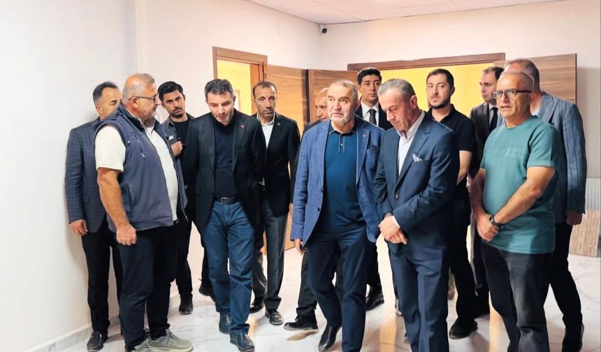 Cumhurbaşkanı Başdanışmanı  Kışla, Yüksekova’daki yatırımları inceledi