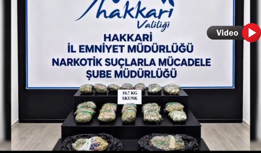 Hakkâri ve Yüksekova’da uyuşturucu operasyonu: 9 kişi tutuklandı