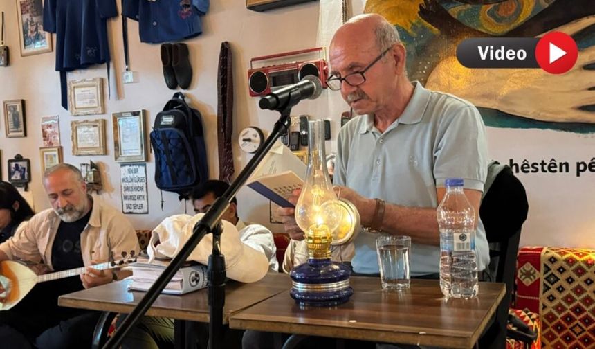Kürt şair Berken Bereh ilk kez Yüksekova’da okurlarıyla buluştu