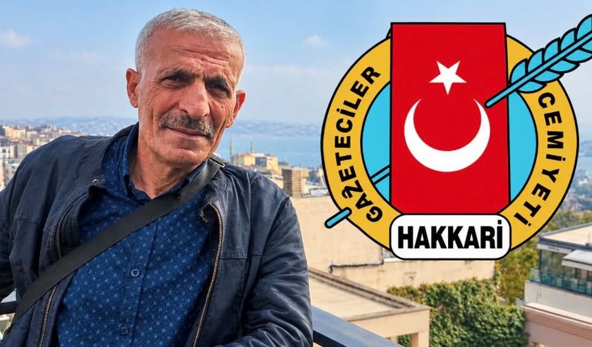 Hakkâri Gazeteciler Cemiyeti’nden Necip Çapraz için başsağlığı mesajı