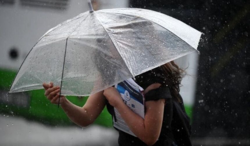 Meteoroloji'den 14 ile sarı kod: Sağanak geliyor