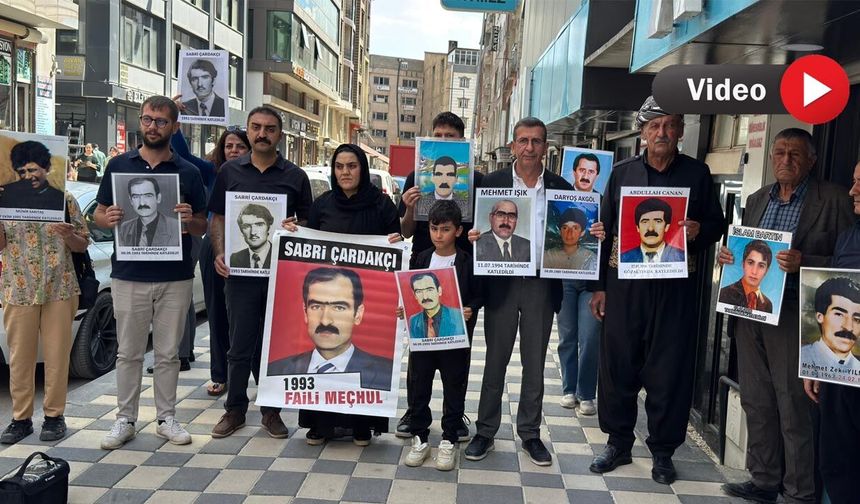 İHD Yüksekova’da Sabri Çardakçı dosyası için adalet çağrısı yaptı