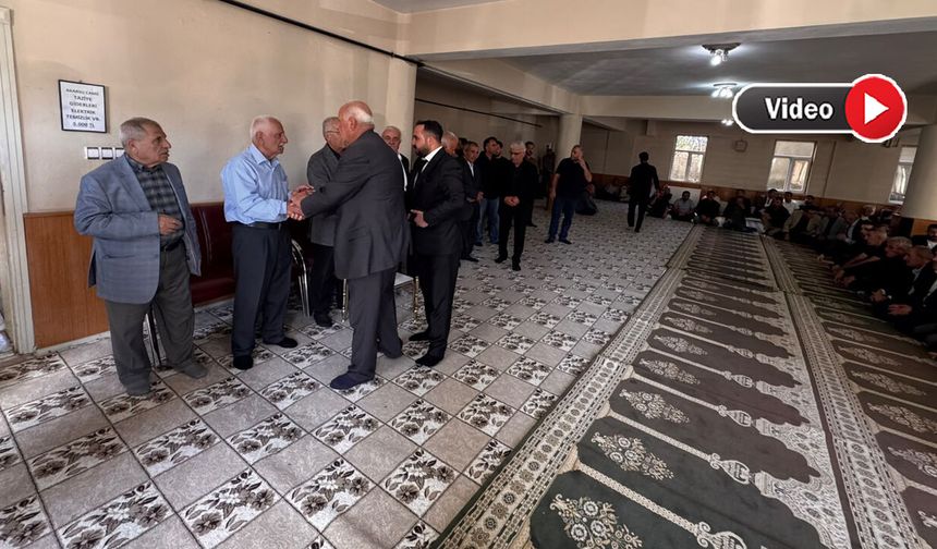 Gazeteci Necip Çapraz’ın taziyesine yoğun katılım