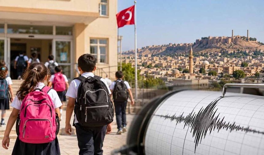 Şanlıurfa’da Deprem Sonrası Okullar Tatil Edildi
