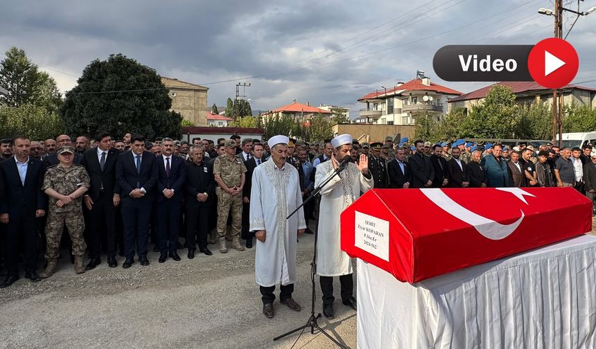 Yüksekovalı Şehit Ziyar Koparan Son Yolculuğuna Uğurlandı