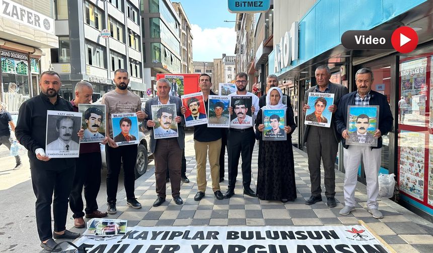 Cumartesi Anneleri 246. Haftada Kayıplar İçin Bir Araya Geldi