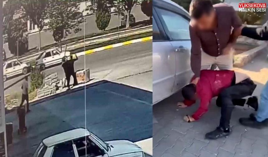 Eski başkan yardımcısı bir vatandaşı darp etti
