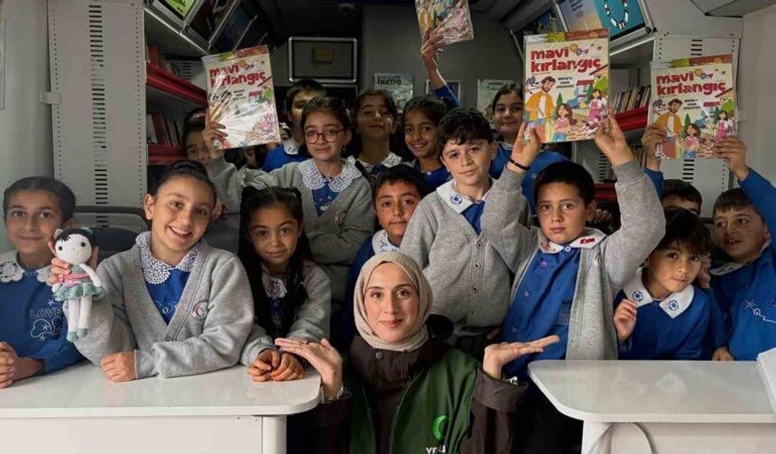 Yeşilay’dan Selim’de öğrencilere kitap ve farkındalık buluşması