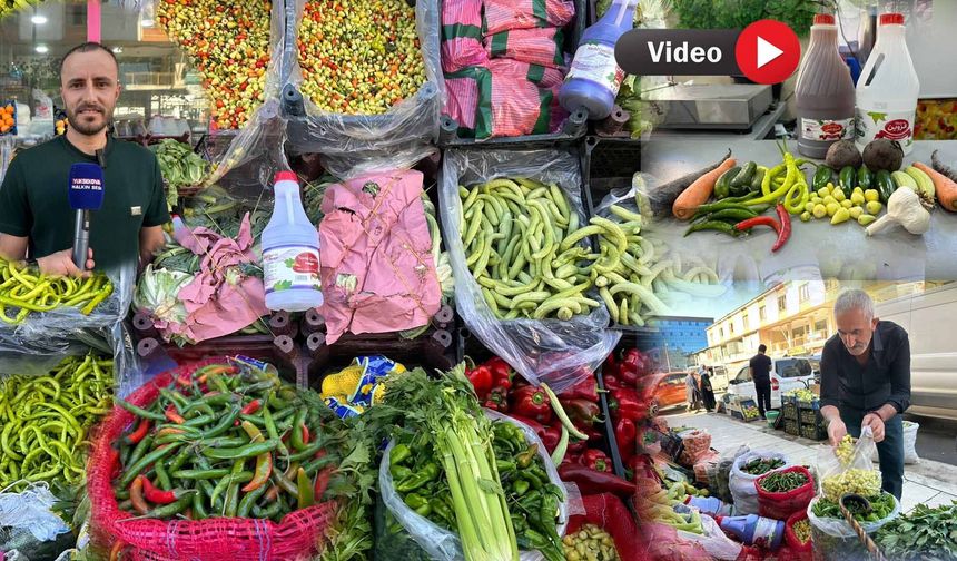 Yüksekova’da Turşu Sezonu Başladı: Talep Arttı, Manavlarda Hareketlilik Başladı