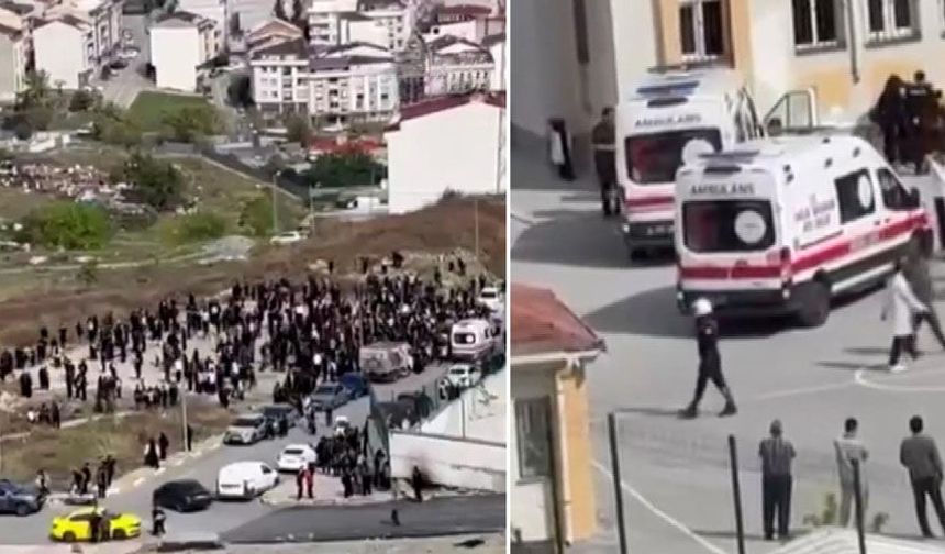 Lisede bıçaklı kavga! Yaralılar var