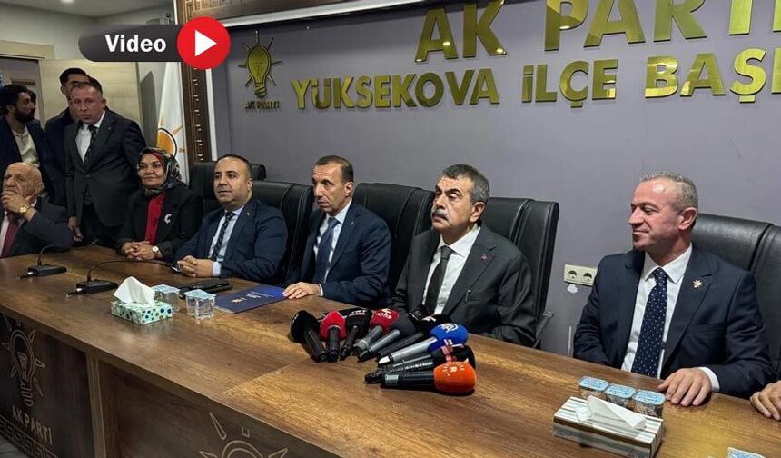 Bakan Tekin: “İnsanca yaşanabilir bir Türkiye için yürüyoruz”