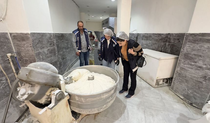 Yüksekova’da fırınlara sıkı denetim