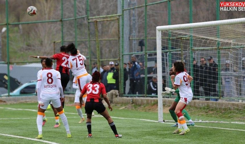 Yüksekova Spor, sahasında Galatasaray’ı konuk edecek