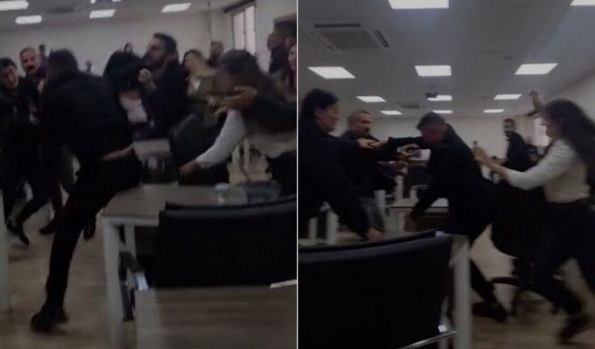 Belediye meclis toplantısı karıştı: Tartışma kavgaya dönüştü