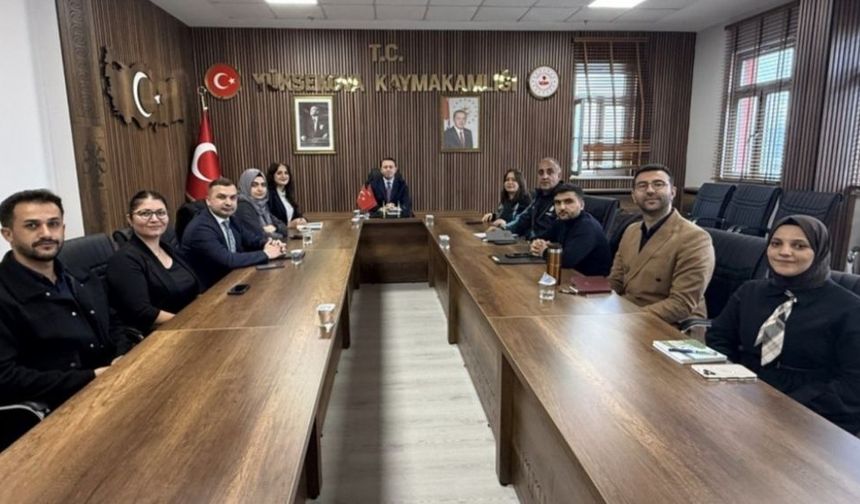 Yüksekova’da sağlık hizmetleri masaya yatırıldı