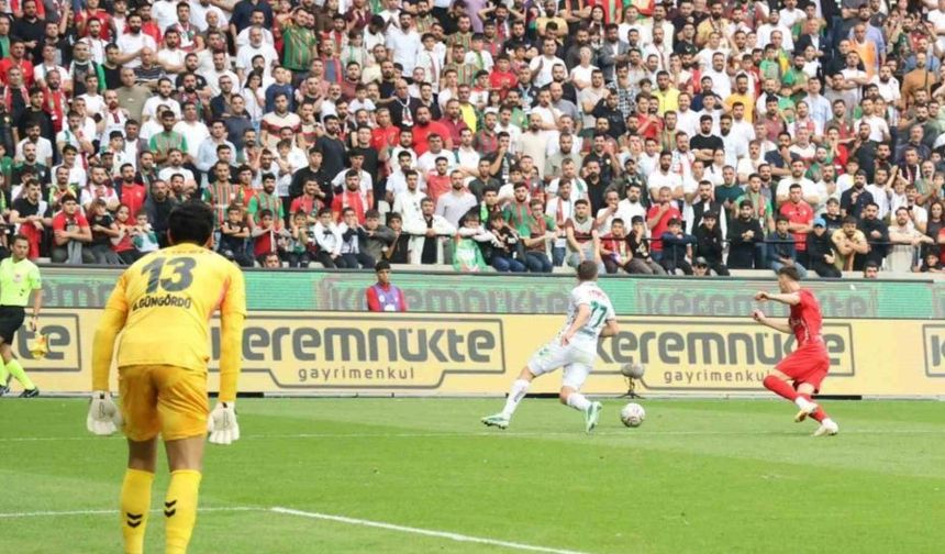 Amedspor Konyaspor'u tek golle devirdi