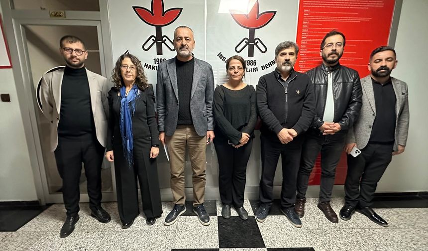 İHD Eş Genel Başkanı Aydın: Barış için yasal adımlar atılmalı