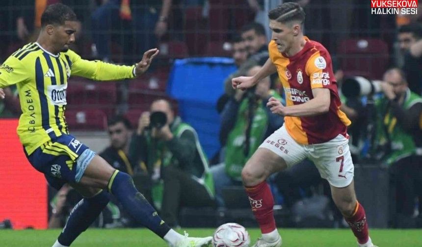 Galatasaray Fenerbahçe'yi evinde devirdi