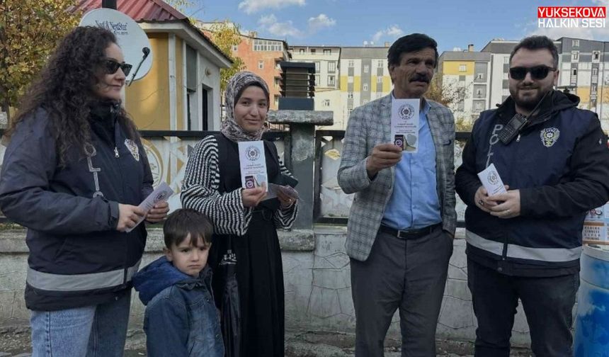 Yüksekova’da KADES seferberliği: Kadınlara uygulama anlatıldı