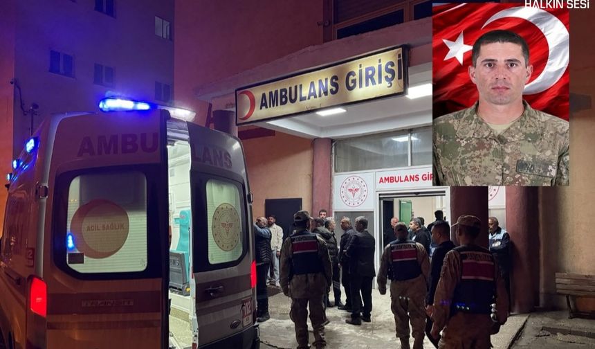 Yüksekova’da hudut geçişine müdahale sırasında yaralanan asker şehit oldu