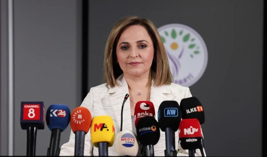 DEM Parti Sözcüsü Doğan: Barış ve Siyasallaşma Kurulu niye bekletiliyor?