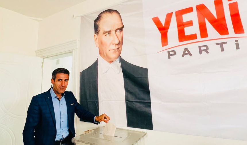 Derecik’te Yeni Parti’nin 1. Olağan Kongresi Gerçekleştirildi