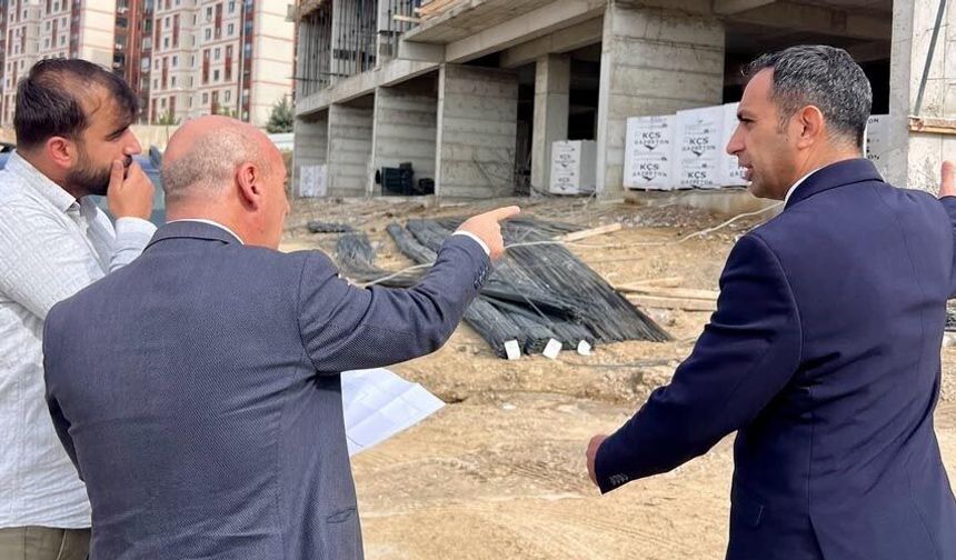 Şırnak’ta 24 derslikli okulda gelecek sene eğitim görülecek