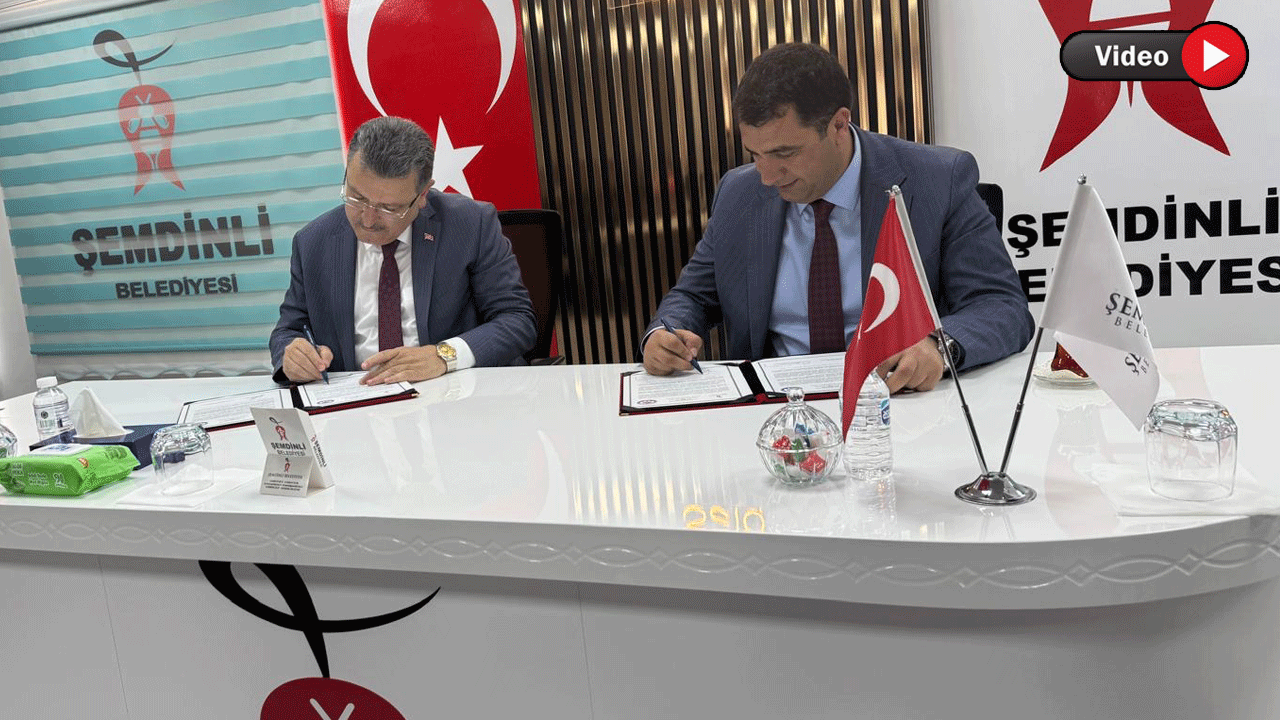 Şemdinli ile Trabzon Kardeş Belediye Oldu: Protokol Şemdinli'de İmzalandı